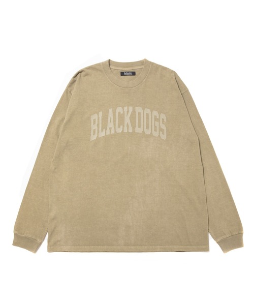 ROTTWEILER(ロットワイラー)の「PIGMENT BIG B.D LS TEE(Tシャツ/カットソー・メンズ・チャコールグレー/ベージュ・XL/L/S/M)」の3枚目の写真