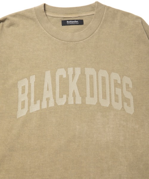 ROTTWEILER(ロットワイラー)の「PIGMENT BIG B.D LS TEE(Tシャツ/カットソー・メンズ・チャコールグレー/ベージュ・XL/L/S/M)」の13枚目の写真