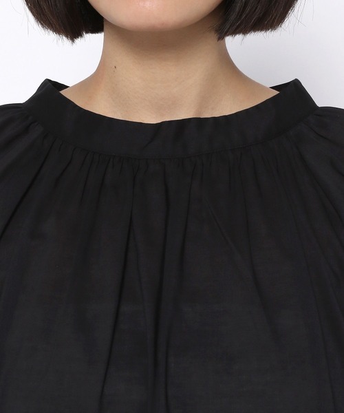 GLOBAL WORK(グローバルワーク)の「袖ボリュームブラウス6分袖/ 283035(シャツ/ブラウス・レディース・ブラック/スカイブルー/ホワイト/グリーン・LARGE/MEDIUM)」の12枚目の写真