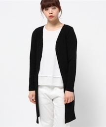 【WHO'S WHO gallery】KRリブロングカーデ