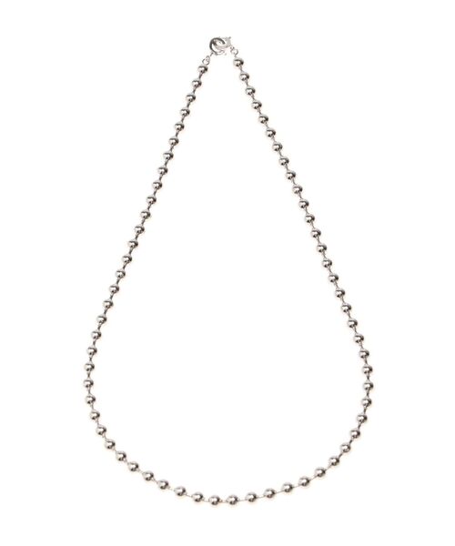 ELENDEEK（エレンディーク）の「ボールチェーンネックレス（ネックレス・レディース・シルバー/ゴールド・FREE）」の2枚目の写真