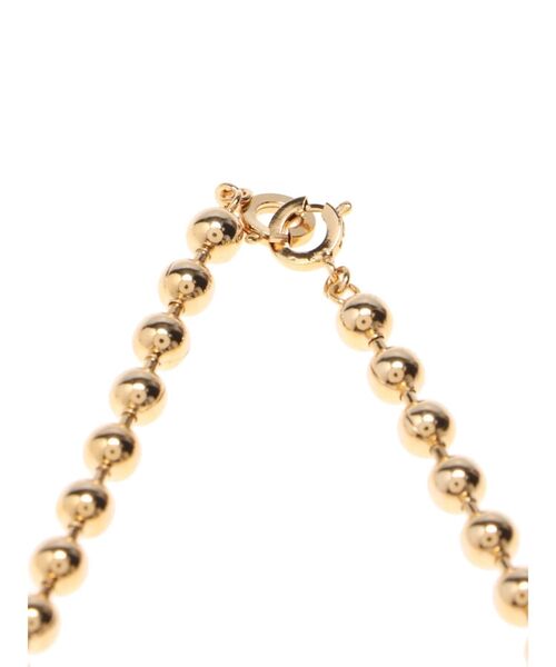 ELENDEEK（エレンディーク）の「ボールチェーンネックレス（ネックレス・レディース・シルバー/ゴールド・FREE）」の6枚目の写真