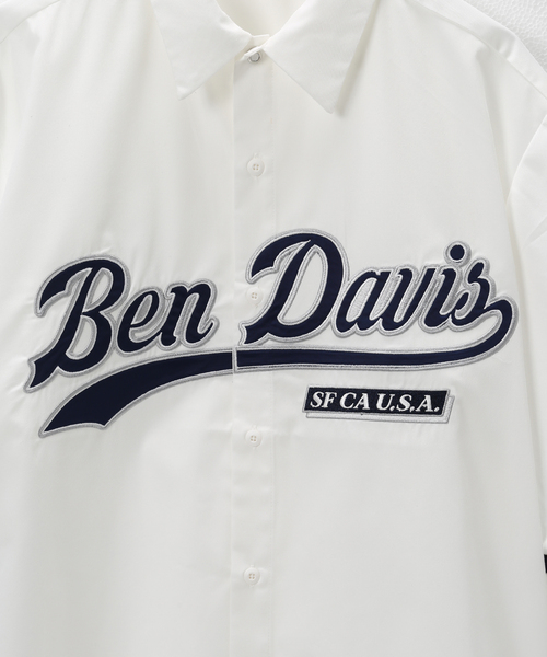 BEN DAVIS（ベンデイビス）の「【BEN DAVIS / ベンデイビス】 emb shirts（シャツ/ブラウス・メンズ・ホワイト/ブラック/イエロー・LARGE/MEDIUM）」の16枚目の写真