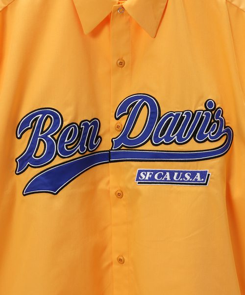 BEN DAVIS（ベンデイビス）の「【BEN DAVIS / ベンデイビス】 emb shirts（シャツ/ブラウス・メンズ・ホワイト/ブラック/イエロー・LARGE/MEDIUM）」の15枚目の写真