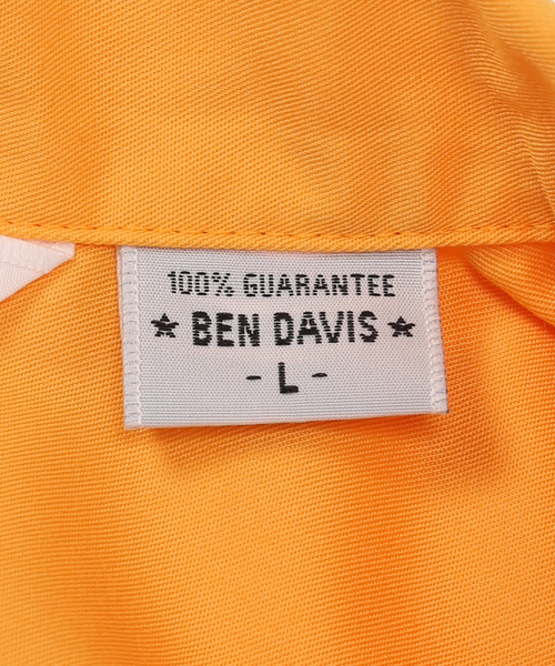 BEN DAVIS（ベンデイビス）の「【BEN DAVIS / ベンデイビス】 emb shirts（シャツ/ブラウス・メンズ・ホワイト/ブラック/イエロー・LARGE/MEDIUM）」の10枚目の写真