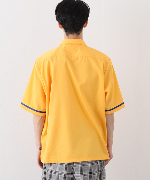 BEN DAVIS（ベンデイビス）の「【BEN DAVIS / ベンデイビス】 emb shirts（シャツ/ブラウス・メンズ・ホワイト/ブラック/イエロー・LARGE/MEDIUM）」の4枚目の写真