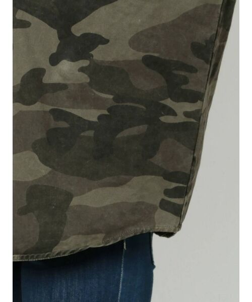 GYDA（ジェイダ）の「カモフラドルマンシャツ（シャツ/ブラウス・レディース・ベージュ/カーキ・FREE）」の20枚目の写真