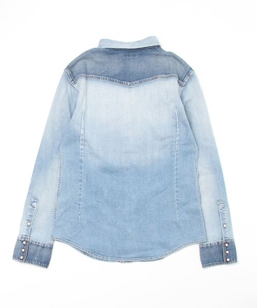 1 piu 1 uguale 3(ウノピゥウノウグァーレトレ)の「WESTERN SHIRT(シャツ/ブラウス・メンズ・ブラック/ブルー・Ⅲ/Ⅳ/Ⅵ/Ⅴ/Ⅶ)」の10枚目の写真