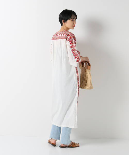 セール】【SARA MALLIKA/サラマリカ】COTTON KIKA LINE EMB