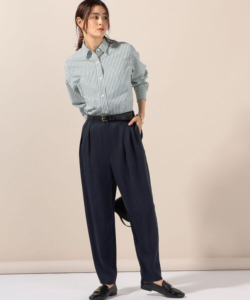 NOLLEY’S(ノーリーズ)の「MY STANDARD Basic シャツ(シャツ/ブラウス・レディース・ホワイト/ライトブルー/ベージュ/グレー系その他3/グリーン系その他3・FREE)」の20枚目の写真
