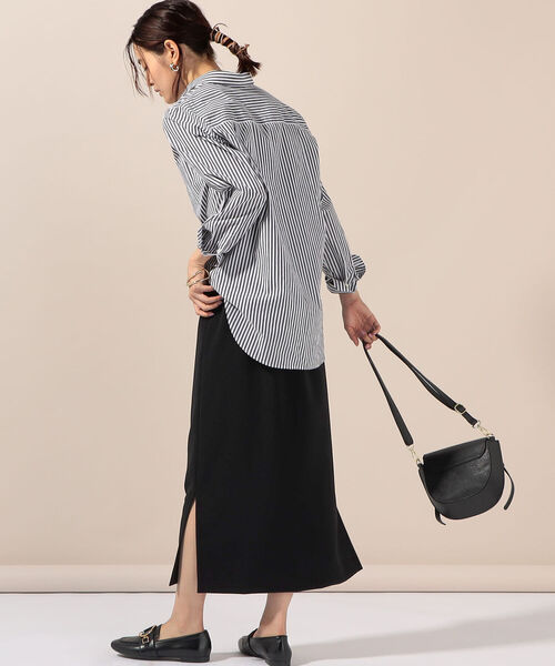 NOLLEY’S(ノーリーズ)の「MY STANDARD Basic シャツ(シャツ/ブラウス・レディース・ホワイト/ライトブルー/ベージュ/グレー系その他3/グリーン系その他3・FREE)」の21枚目の写真