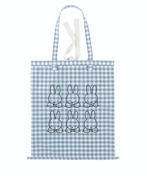 Miffy( ミッフィー)の「miffy(ミッフィー) コレクターズサックDickBruna(トートバッグ・レディース・ライトブルー/グレー系その他/グリーン系その他/ベージュ・ONE SIZE)」の2枚目の写真