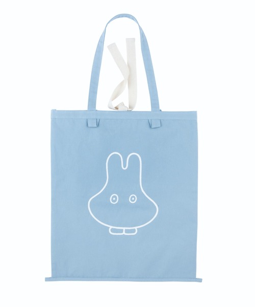 Miffy( ミッフィー)の「miffy(ミッフィー) コレクターズサックDickBruna(トートバッグ・レディース・ライトブルー/グレー系その他/グリーン系その他/ベージュ・ONE SIZE)」の4枚目の写真