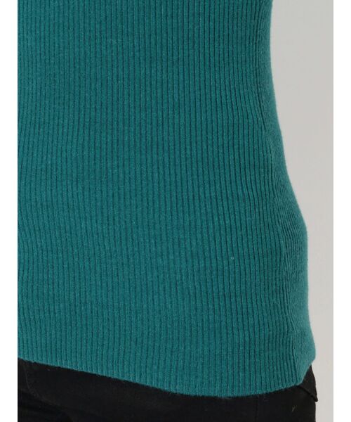 LAGUNAMOON（ラグナムーン）の「ベーシッククルーネックニットプルオーバー（ニット/セーター・レディース・アイボリー/ブラック/オレンジ/グリーン・FREE）」の10枚目の写真