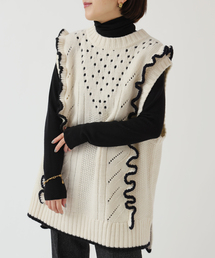 《WEB限定追加》【RITTO /リット】フリルジレ