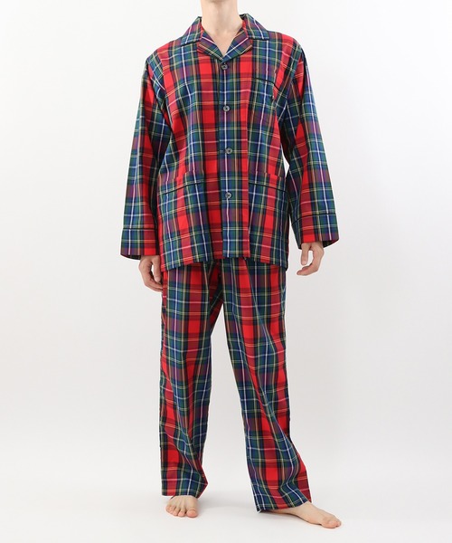 POLO チェック柄 パジャマシャツ　セットアップ ポロ ラルフローレン POLO RALPH LAUREN スリープ ウェア