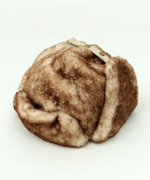 チチカカ（チチカカ）の「フェイクファーキャップ（キャップ・レディース・ネイビー/ベージュ/オフホワイト・FREE）」の10枚目の写真