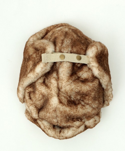 チチカカ（チチカカ）の「フェイクファーキャップ（キャップ・レディース・ネイビー/ベージュ/オフホワイト・FREE）」の13枚目の写真