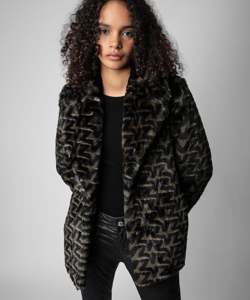 ZADIG & VOLTAIRE ザディグエヴォルテール　エコファーコート ZADIG&VOLTAIRE（毛皮/ファーコート）のフリマアイテム一覧