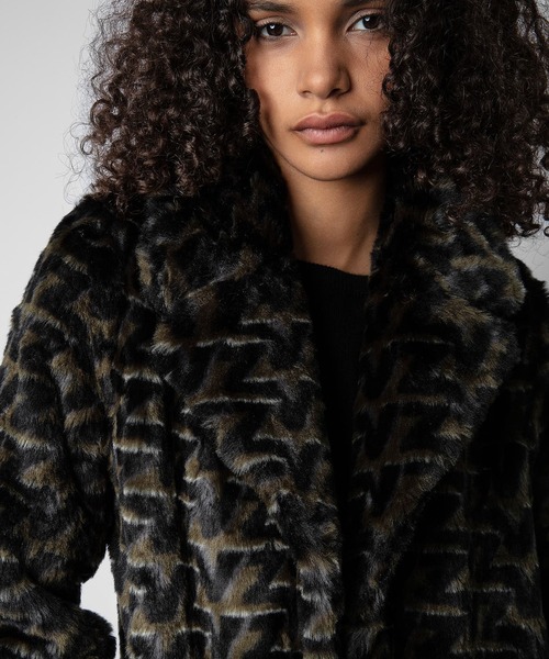 ZADIG & VOLTAIRE ザディグエヴォルテール　エコファーコート S ZADIG & VOLTAIRE(ザディグ エ ヴォルテール) アウター