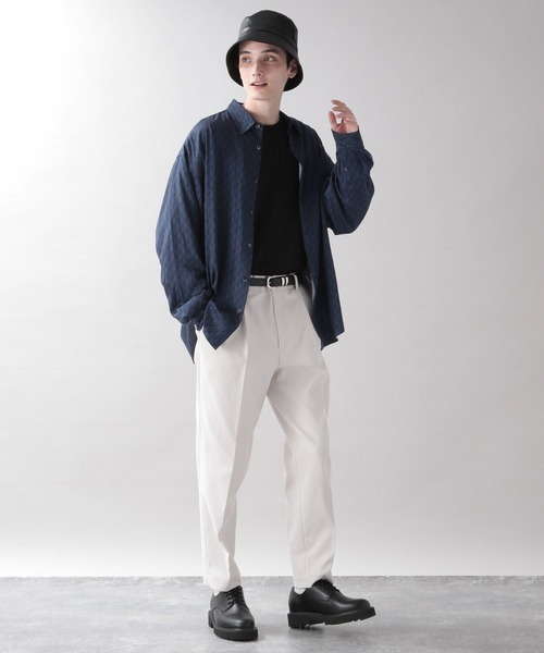 RAGEBLUE(レイジブルー)の「ジオメトリック柄/レーヨンシャツ(シャツ/ブラウス・メンズ・ホワイト/ダークグリーン/ブルー・MEDIUM/LARGE)」の22枚目の写真