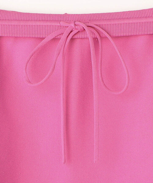 Rie Miller（リエミラー）の「ニットペプラムミニスカート（スカート・レディース・パープル/ブラック/ピンク・38）」の20枚目の写真