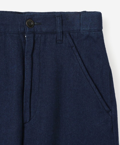 パンツ MYTHINKS COTTON WOOL DENIMTROUSER Indigo MY THINKS（マイシンクス）の「MYTHINKS | コットンウール
