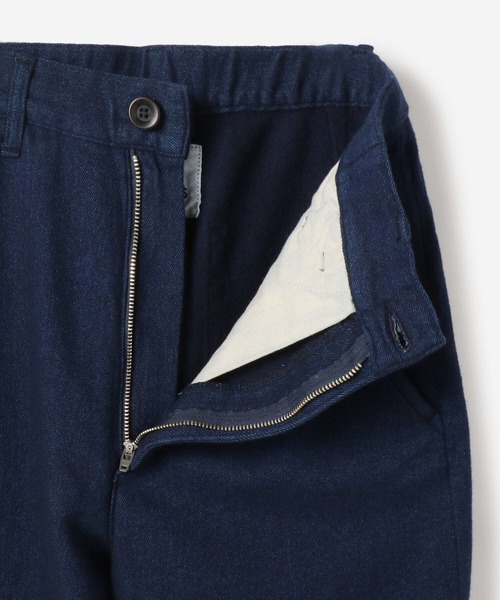 パンツ MYTHINKS COTTON WOOL DENIMTROUSER Indigo MY THINKS（マイシンクス）の「MYTHINKS | コットンウール