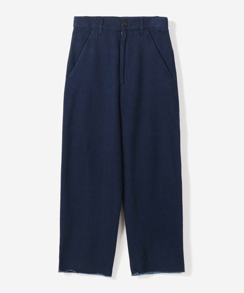 パンツ MYTHINKS COTTON WOOL DENIMTROUSER Indigo MY THINKS（マイシンクス）の「MYTHINKS | コットンウール