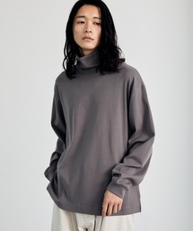 WYM LIDNM | 【WYM LIDNM】LAYERED STRETCH TURTLE(Tシャツ/カットソー)
