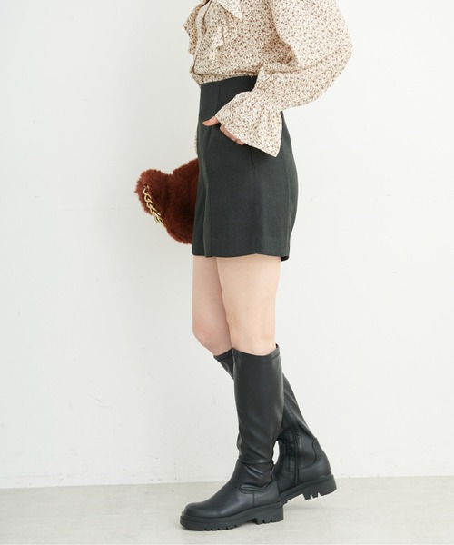 FREE'S MART（フリーズマート）の「◆ハイウエストショートパンツ（その他パンツ・レディース・ブラック系その他/ベージュ系その他/ブラック・MEDIUM/SMALL）」の8枚目の写真