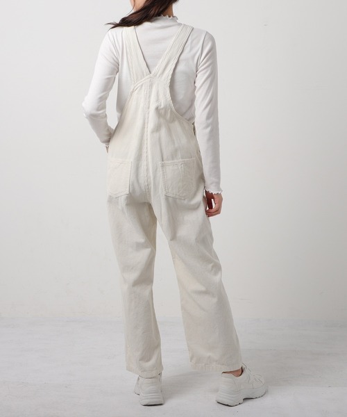 Honeys(ハニーズ)の「オーバーオール(サロペット/オーバーオール・レディース・ブラック/モカ/ベージュ/グリーン/アイボリー・S/SS/M/L)」の7枚目の写真