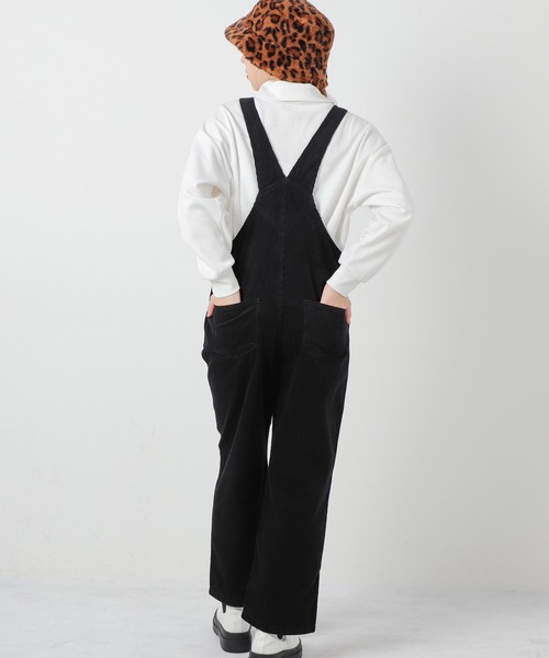 Honeys(ハニーズ)の「オーバーオール(サロペット/オーバーオール・レディース・ブラック/モカ/ベージュ/グリーン/アイボリー・S/SS/M/L)」の9枚目の写真