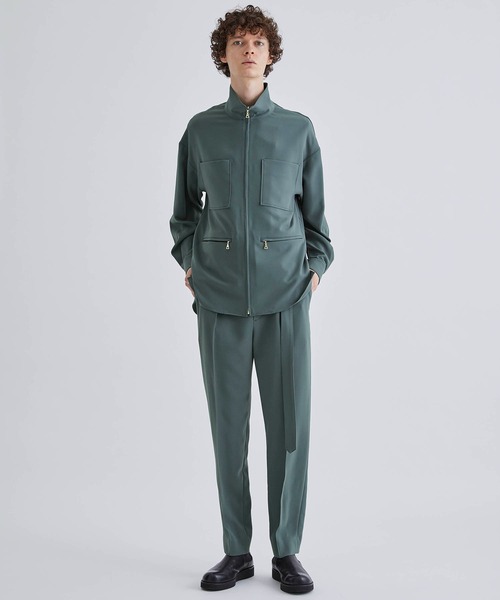 CULLNI（クルニ）の「STUDIOUS別注 ZIP STAND SHIRT CHACOAL