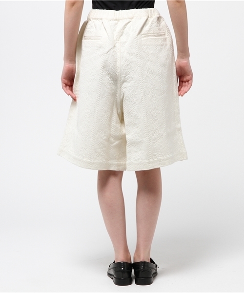 Kastane（カスタネ）の「【Kastane】ジャガードガウチョパンツ（その他パンツ・レディース・オフホワイト/ブラック・FREE）」の5枚目の写真