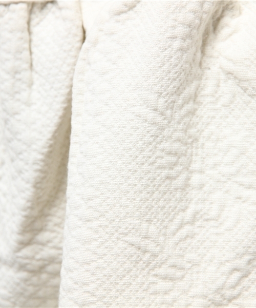 Kastane（カスタネ）の「【Kastane】ジャガードガウチョパンツ（その他パンツ・レディース・オフホワイト/ブラック・FREE）」の10枚目の写真