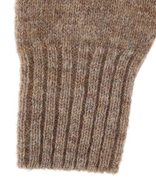 Scye（サイ）の「Scye / サイ ベーシックス：Shetland Wool Crew Neck Sweater：5121-13600[MUS]（ニット/セーター・メンズ・ベージュ・38）」の7枚目の写真