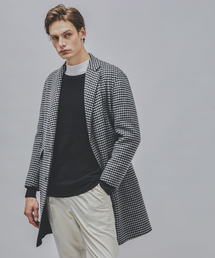 【美品】　DESIGNWORKS デザインワークス　メンズチェスターコート　M 24AW】カシミア混 チェスターコート｜DESIGNWORKS (MEN'S