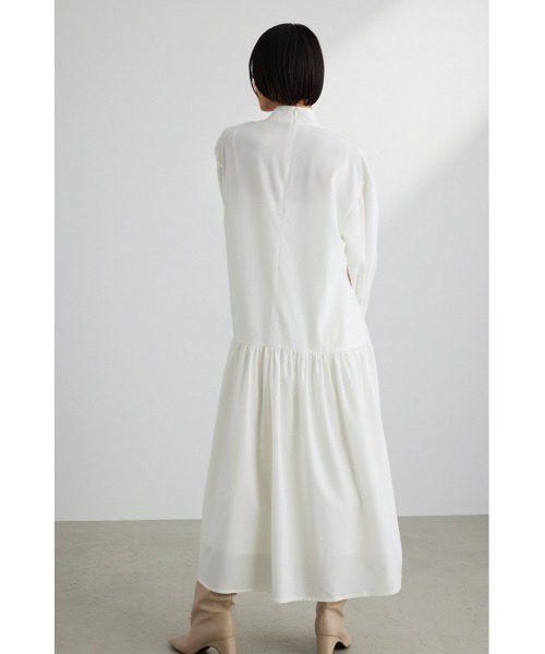 STYLEMIXER(スタイルミキサー)の「2ピースベストレイヤードワンピース(ワンピース・レディース・カーキ/ホワイト・SMALL/MEDIUM)」の9枚目の写真