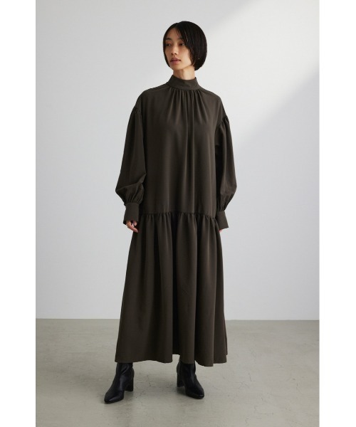 STYLEMIXER(スタイルミキサー)の「2ピースベストレイヤードワンピース(ワンピース・レディース・カーキ/ホワイト・SMALL/MEDIUM)」の15枚目の写真