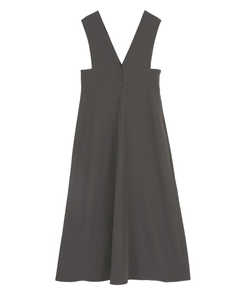 titivate(ティティベイト)の「ウエスト切替フレアジャンパースカート(ワンピース・レディース・ネイビー/チャコール/アイボリー・S/M/L)」の5枚目の写真