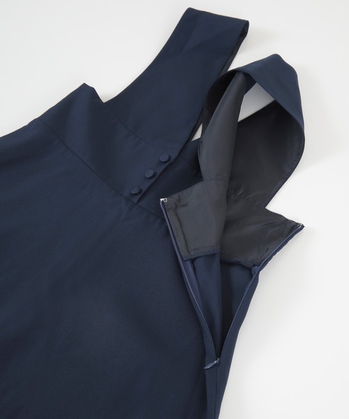 titivate(ティティベイト)の「ウエスト切替フレアジャンパースカート(ワンピース・レディース・ネイビー/チャコール/アイボリー・S/M/L)」の20枚目の写真