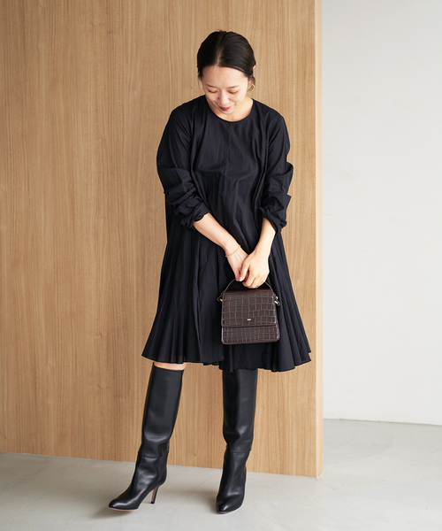 plage（プラージュ）の「Diagonal Tunic ブラウス（シャツ/ブラウス・レディース・ホワイト/ブルー系その他/ブラック・FREE）」の8枚目の写真