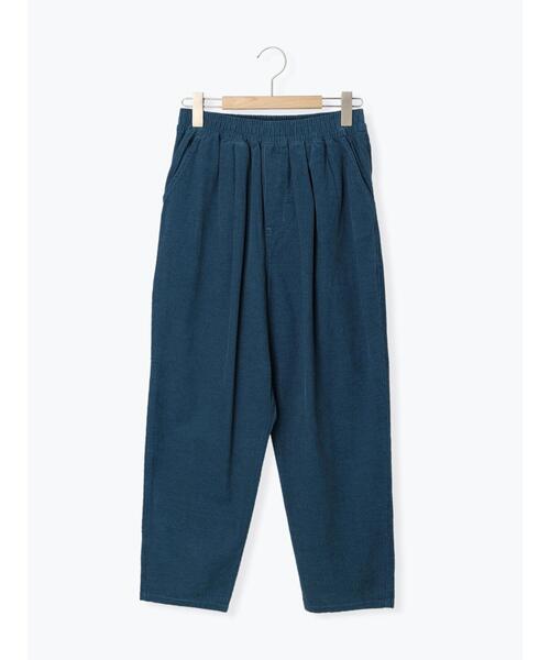 Samansa Mos2（サマンサ モスモス）の「細コーデュロイテーパードパンツ（その他パンツ・レディース・ダークブラウン/オレンジ/ブルー/グリーン/キナリ・ﾌﾘ-）」の5枚目の写真