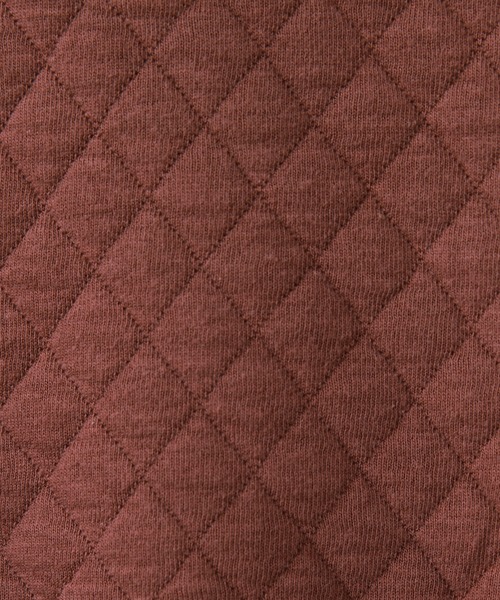 Cheek（チーク）の「キルティングクロップドプルオーバー（スウェット・レディース・チャコールグレー/ブラウン/ワインレッド・MEDIUM）」の15枚目の写真