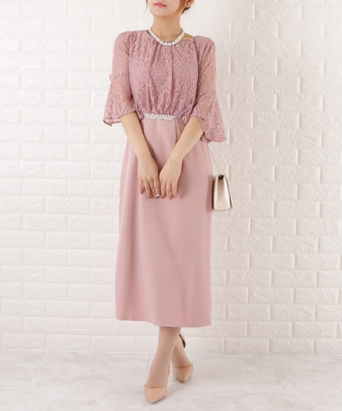Lace Ladies（レースレディース）の「パールビジュー2wayクラッチバッグ（クラッチバッグ・レディース・ブラック/ネイビー/ベージュ/シルバー・FREE）」の9枚目の写真