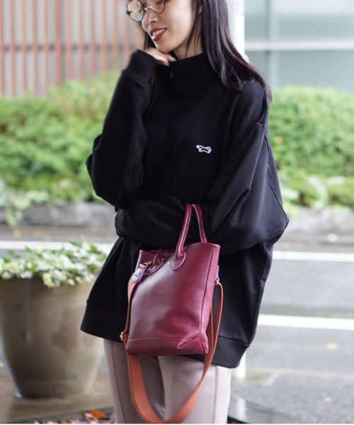 PENNEYS(ぺニーズ)の「PENNEY'S/ペニーズ THE FOX MOCK NECK SWEAT フォックス モックネックスウェット(スウェット・メンズ・ブラック/グリーン/ネイビー/ライトグレー/ホワイト・LARGE/MEDIUM/SMALL)」の3枚目の写真