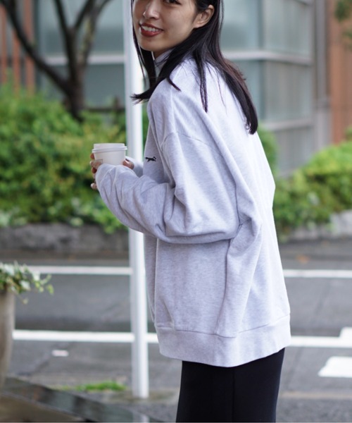 PENNEYS(ぺニーズ)の「PENNEY'S/ペニーズ THE FOX MOCK NECK SWEAT フォックス モックネックスウェット(スウェット・メンズ・ブラック/グリーン/ネイビー/ライトグレー/ホワイト・LARGE/MEDIUM/SMALL)」の21枚目の写真