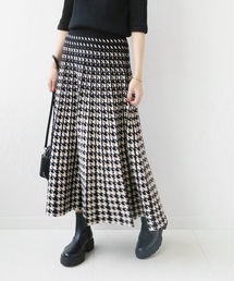 【TORRAZZO DONNA】 リバーシブルジャガードスカートチドリ TORRAZZO DONNA】リバーシブルジャガードスカートチドリ
