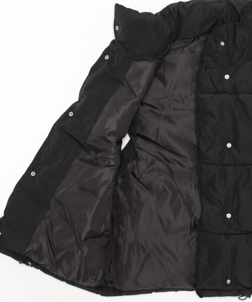 tiptop（ティップトップ）の「ファイバーダウンオーバーベスト（ダウンベスト・レディース・アイボリー/ブラック・FREE）」の3枚目の写真